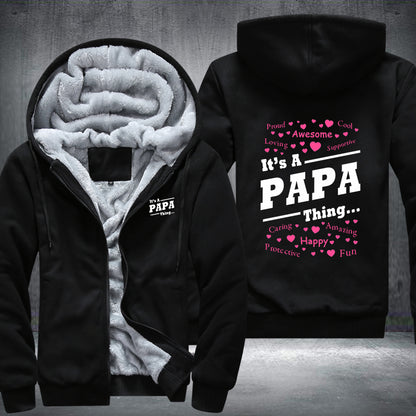 Papa Fleece Hoodie