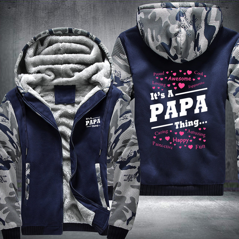 Papa Fleece Hoodie