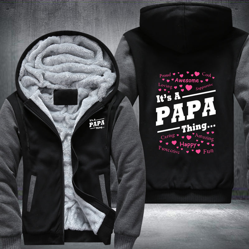 Papa Fleece Hoodie