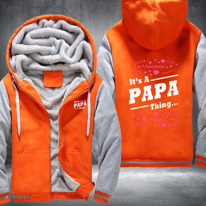 Papa Fleece Hoodie