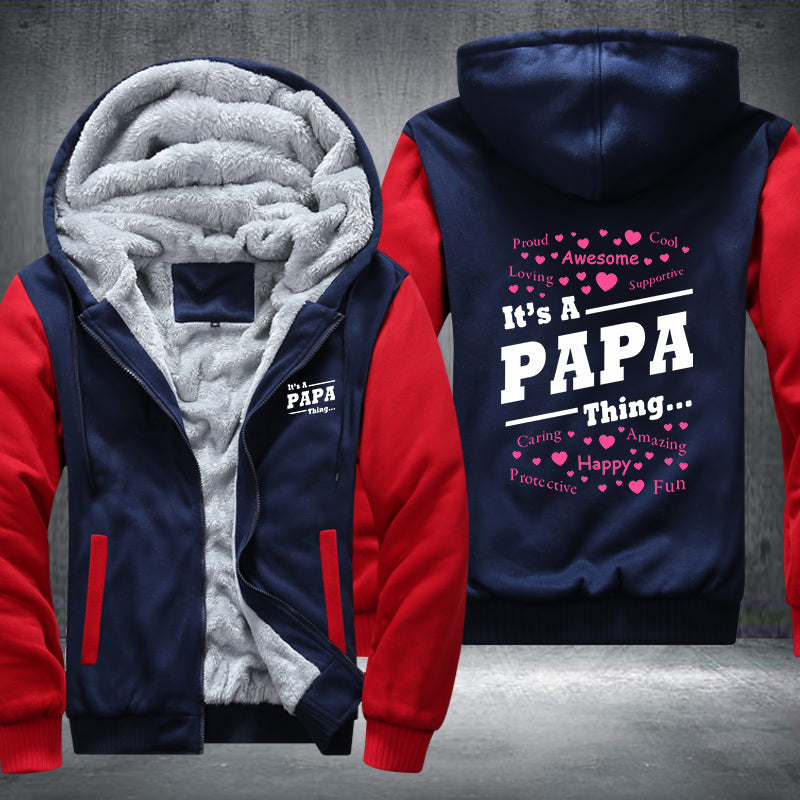 Papa Fleece Hoodie