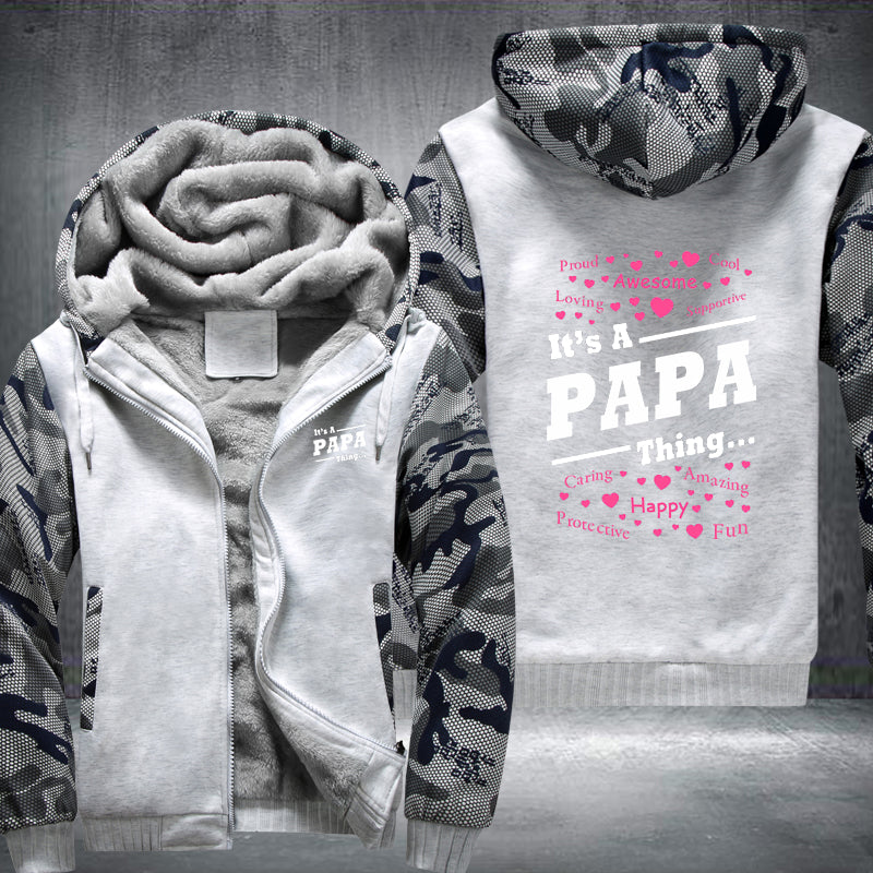 Papa Fleece Hoodie