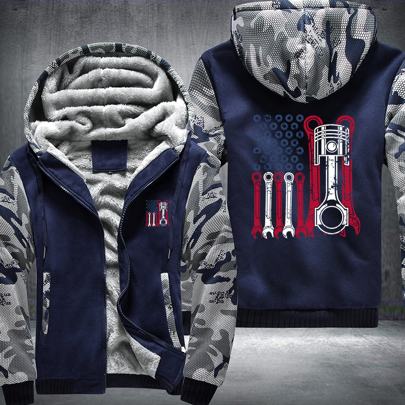 USA Flag Tools Jacket