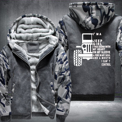 Jeep girl deals fleece hoodie