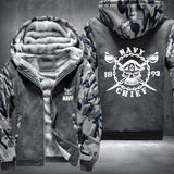 Navy Chief Fleece Jacket