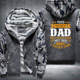 Proud Dad Fleece Jacket