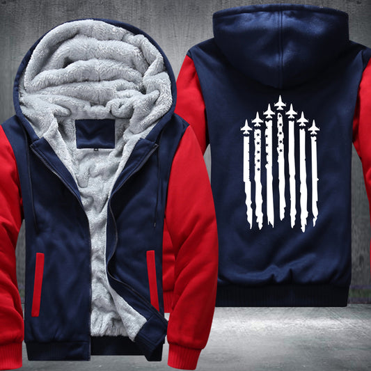 Airforce Flag Fleece Jacket