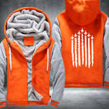Airforce Flag Fleece Jacket