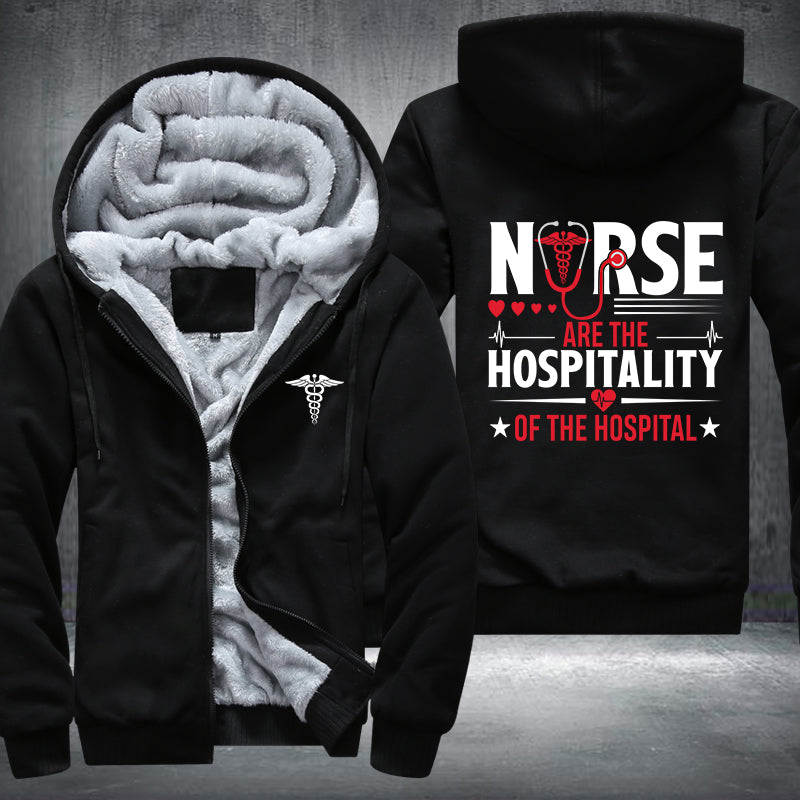 Hospital Nurse Fleece Jacket