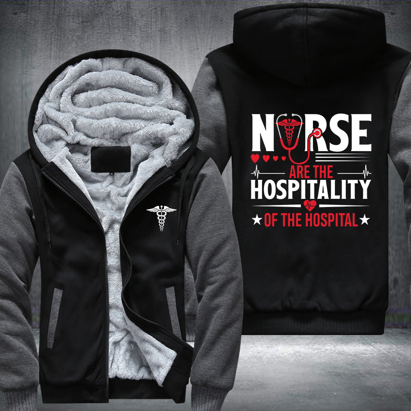 Hospital Nurse Fleece Jacket