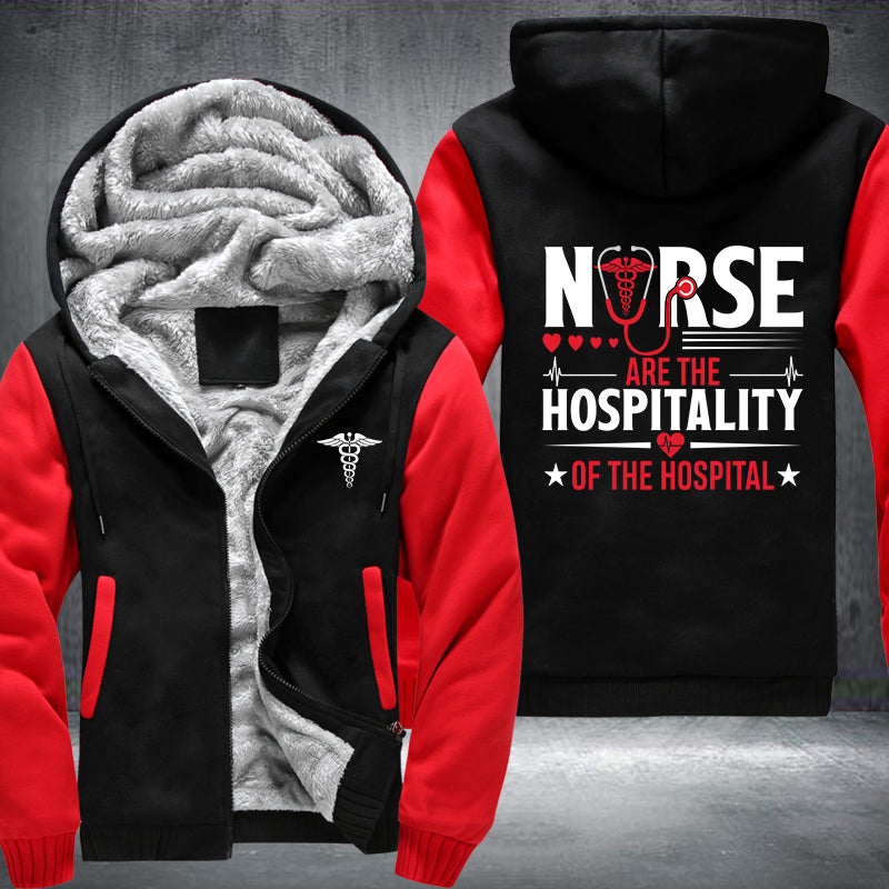 Hospital Nurse Fleece Jacket