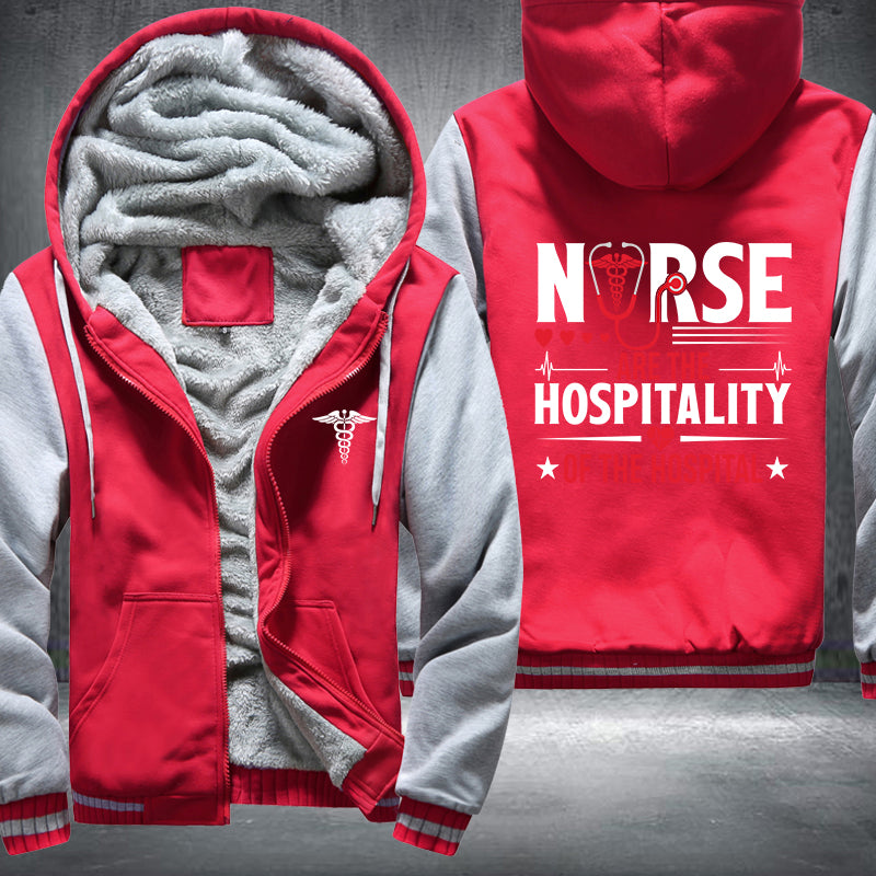 Hospital Nurse Fleece Jacket