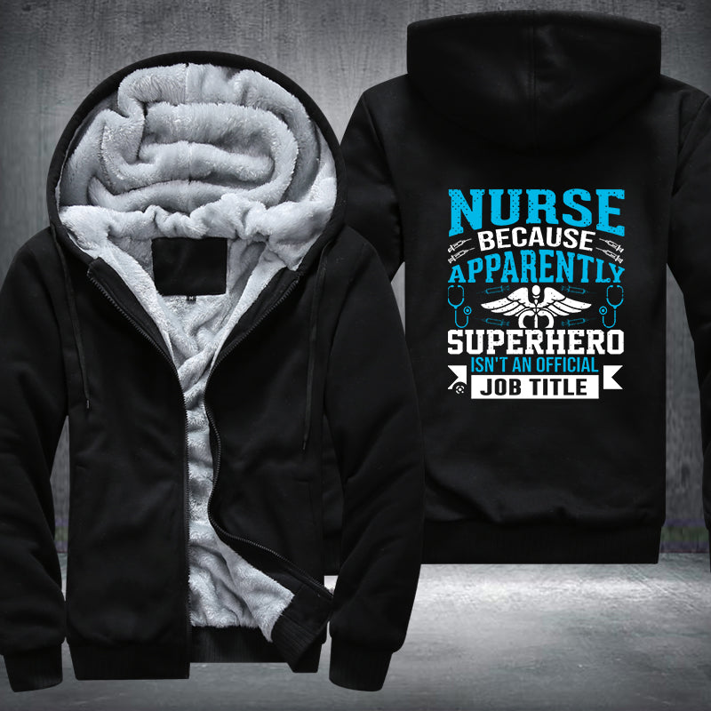Nurse Superhero Fleece Jacket