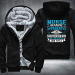Nurse Superhero Fleece Jacket