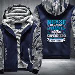 Nurse Superhero Fleece Jacket