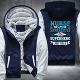 Nurse Superhero Fleece Jacket
