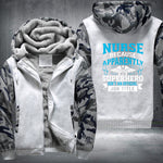 Nurse Superhero Fleece Jacket