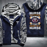 Heart Of A Nurse Fleece Jacket