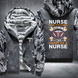 Heart Of A Nurse Fleece Jacket