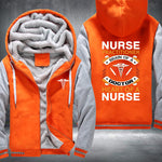 Heart Of A Nurse Fleece Jacket
