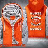 Heart Of A Nurse Fleece Jacket