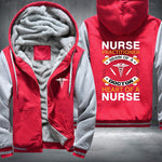 Heart Of A Nurse Fleece Jacket