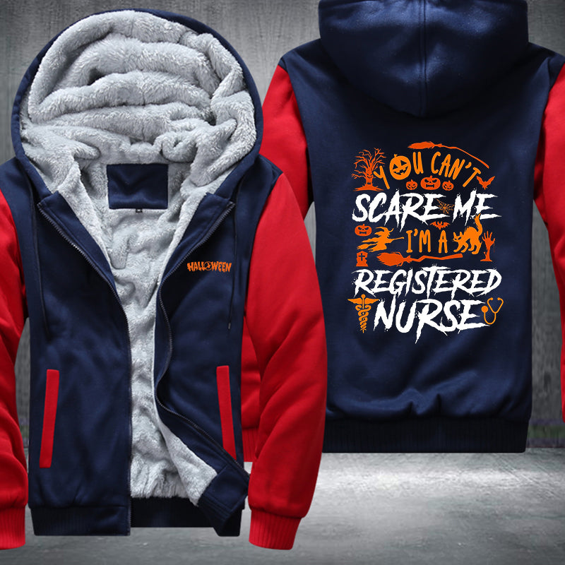 Halloween Nurse Fleece Jacket