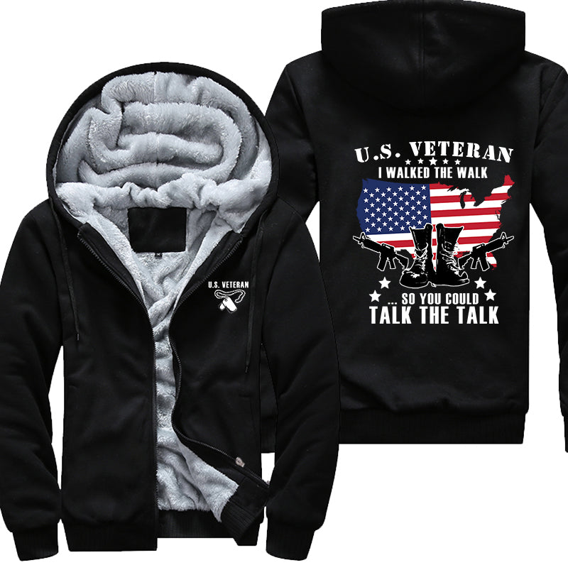 Veteran Fleece Hoodie