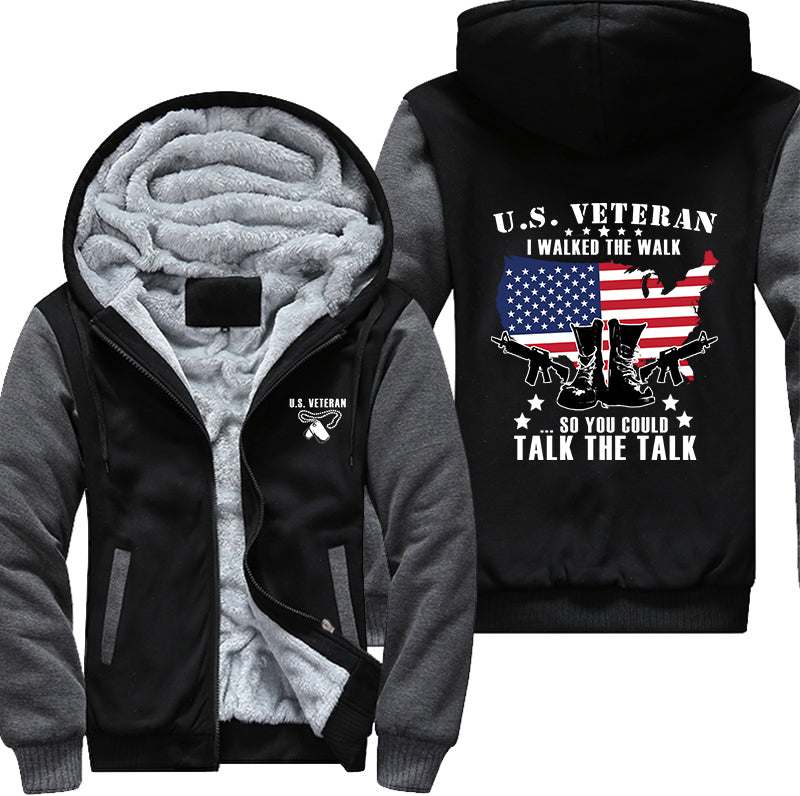 Veteran Fleece Hoodie