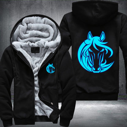 Luminous Horse Hoodie