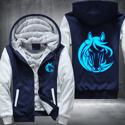 Luminous Horse Hoodie