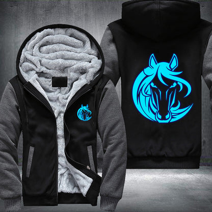 Luminous Horse Hoodie