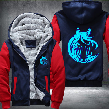 Luminous Horse Hoodie