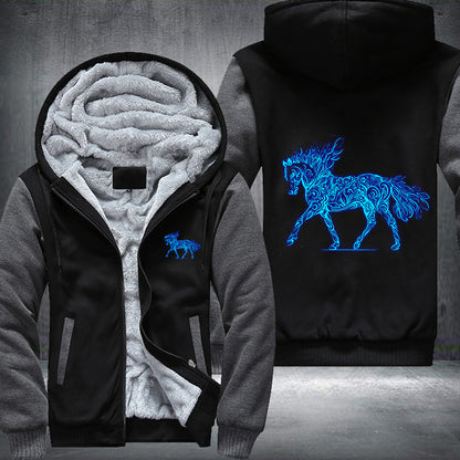 Luminous Horse Hoodie