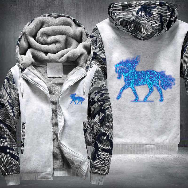 Luminous Horse Hoodie