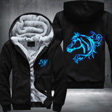 Luminous Horse Hoodie