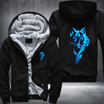 Luminous Wolf Hoodie