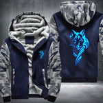 Luminous Wolf Hoodie
