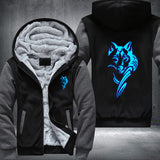 Luminous Wolf Hoodie