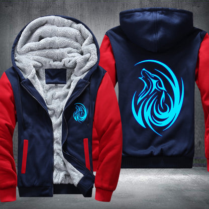 Luminous Wolf Hoodie