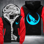 Luminous Howling Wolf Hoodie