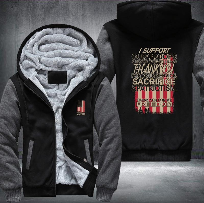 USA Freedom Fleece Jacket