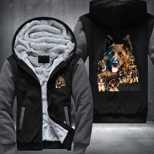 German Shepherd Fleece Jacket