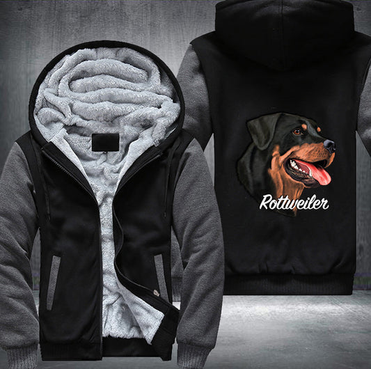 Rottweiler Fleece Jacket