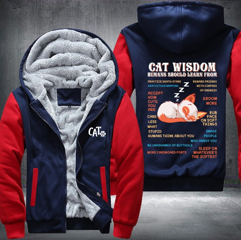 CAT WISDOM Fleece Jacket