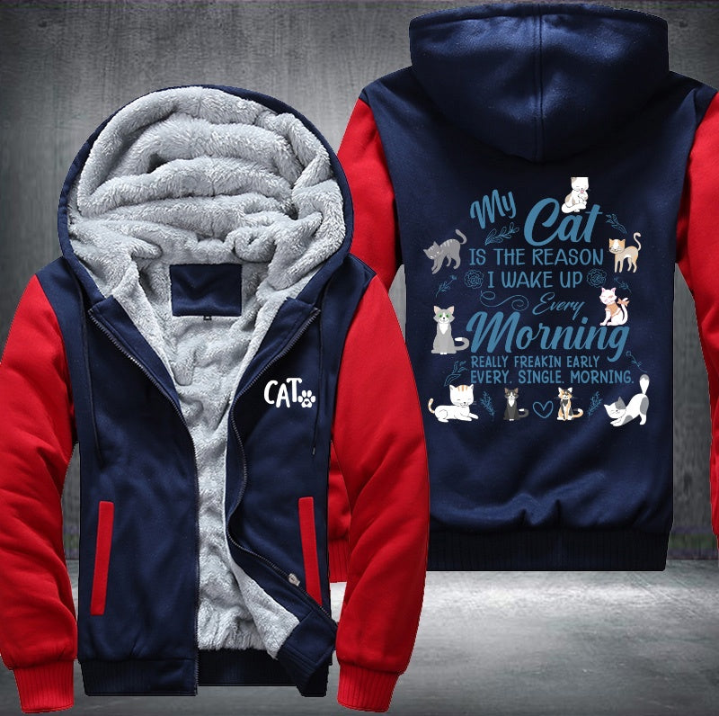 Cat Love Fleece Jacket