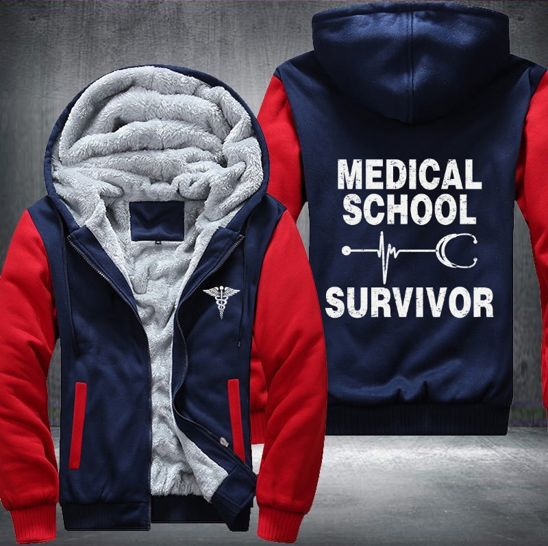 Medical school survivor Fleece Jacket
