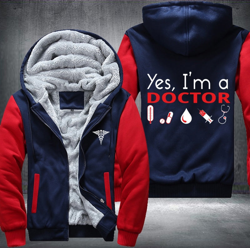 Yes, I'm a Doctor Fleece Jacket