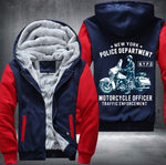 motorcycle Fleece Jacket