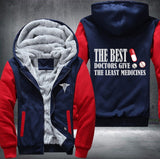 The best doctors give he least medicines Fleece Jacket